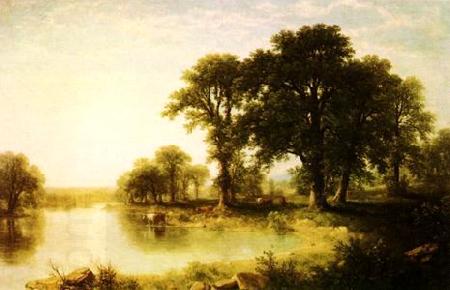 Asher Brown Durand Summer Afternoon China oil painting art